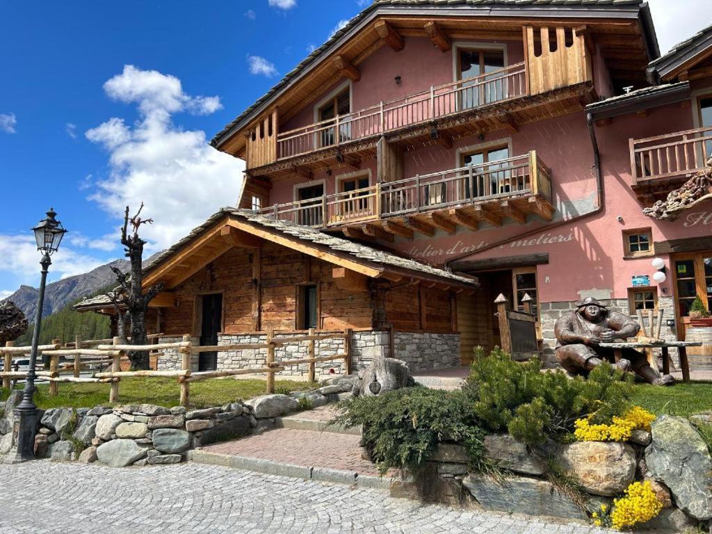 Camere Hostellerie HIBOU - Cogne Eksteriør billede